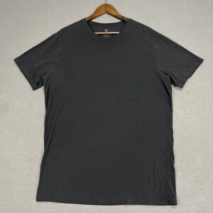 Mack Weldon Mens Pima Cotton Crew‎ Neck T-Shirt Soft Everyday Stretch Gray 2XL